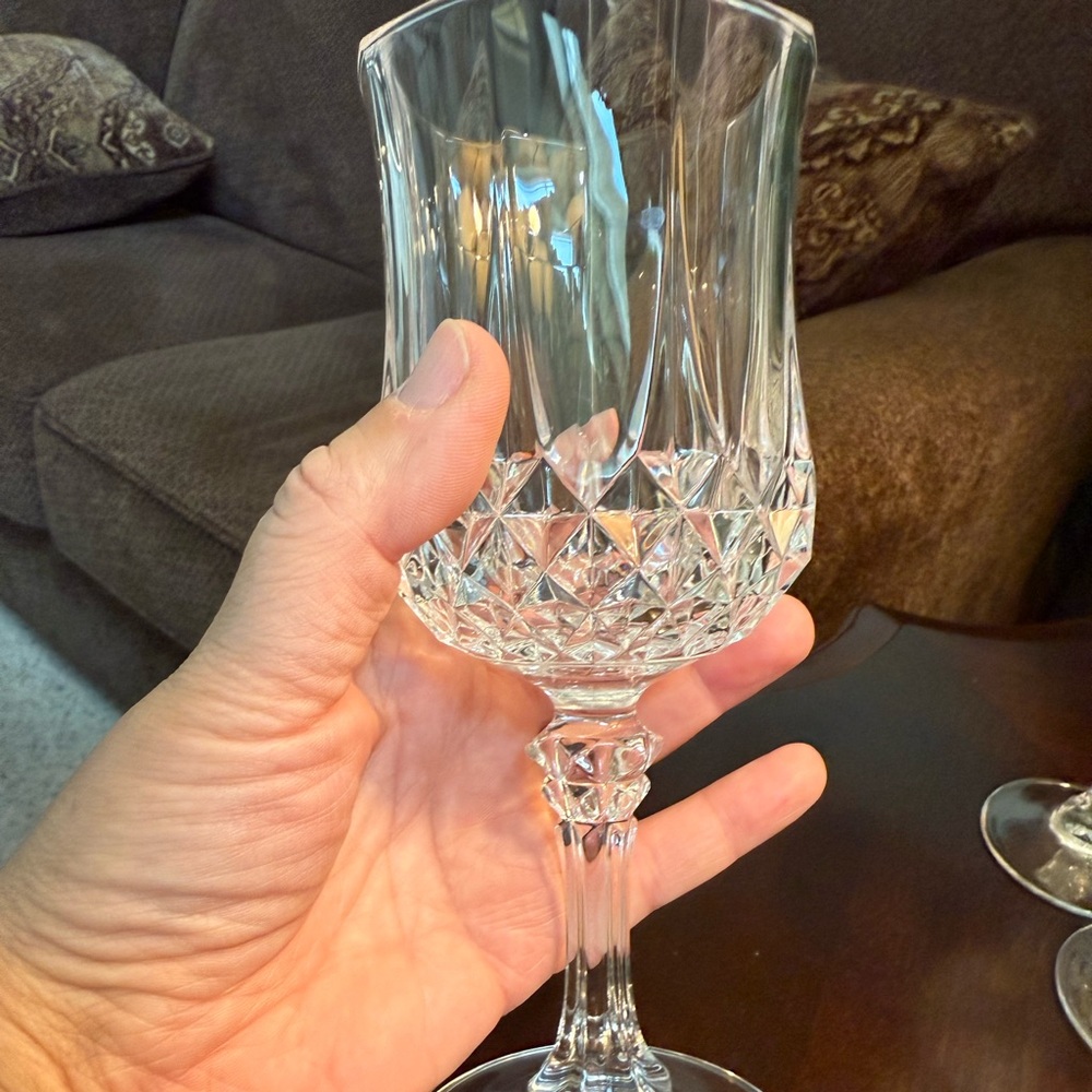 Elegant Cristal D’Arques - Crystal Glasses